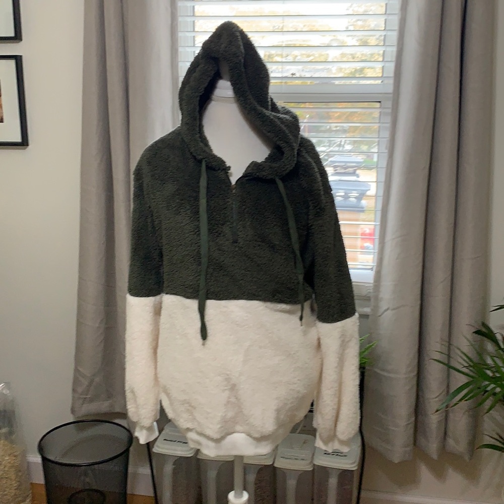 New plush hoodie